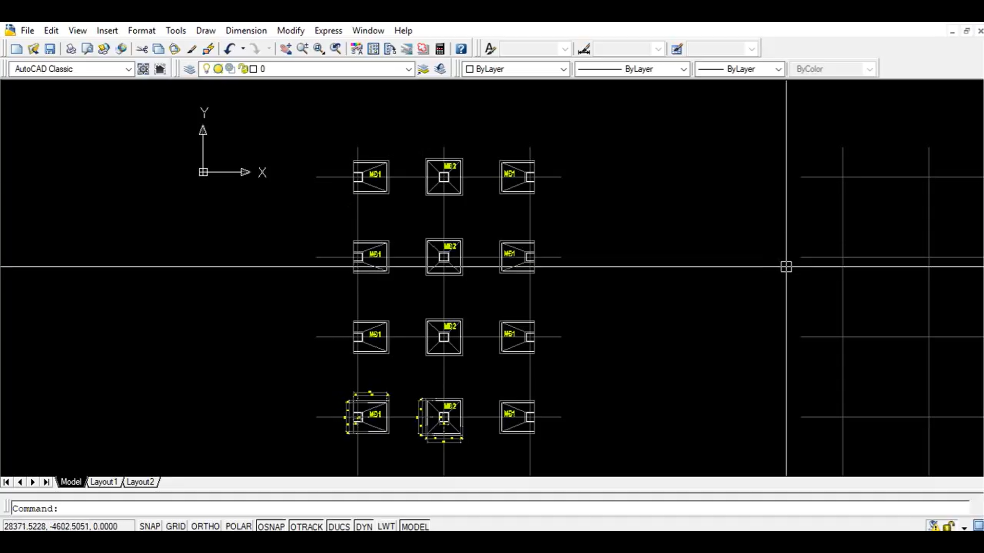 Vẽ mặt móng đơn, thống kê thép trên AutoCAD thuộc phần mềm sxCAD